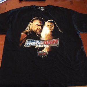 WWE XL Smackdown VS Raw 2009 T Shirt